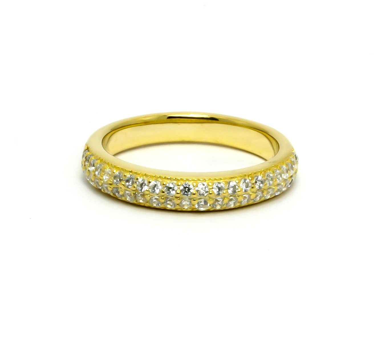 Unique Diamond Engagement/Wedding Set, 3-stone setting, 6 mm  Forever Brilliant Moissanite Center & 1.38 Carat Diamonds, Anniversary Ring - FBY11596