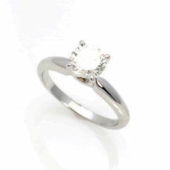 14k Gold, 1 Carat Forever One Moissanite Engagement Ring - UFBENR8979