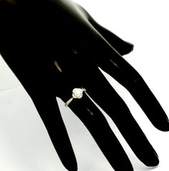 Unique Floating Halo 1 Carat LG Diamond Engagement Ring, 14k Gold, .35 carat of Side Diamonds - LGDY11652