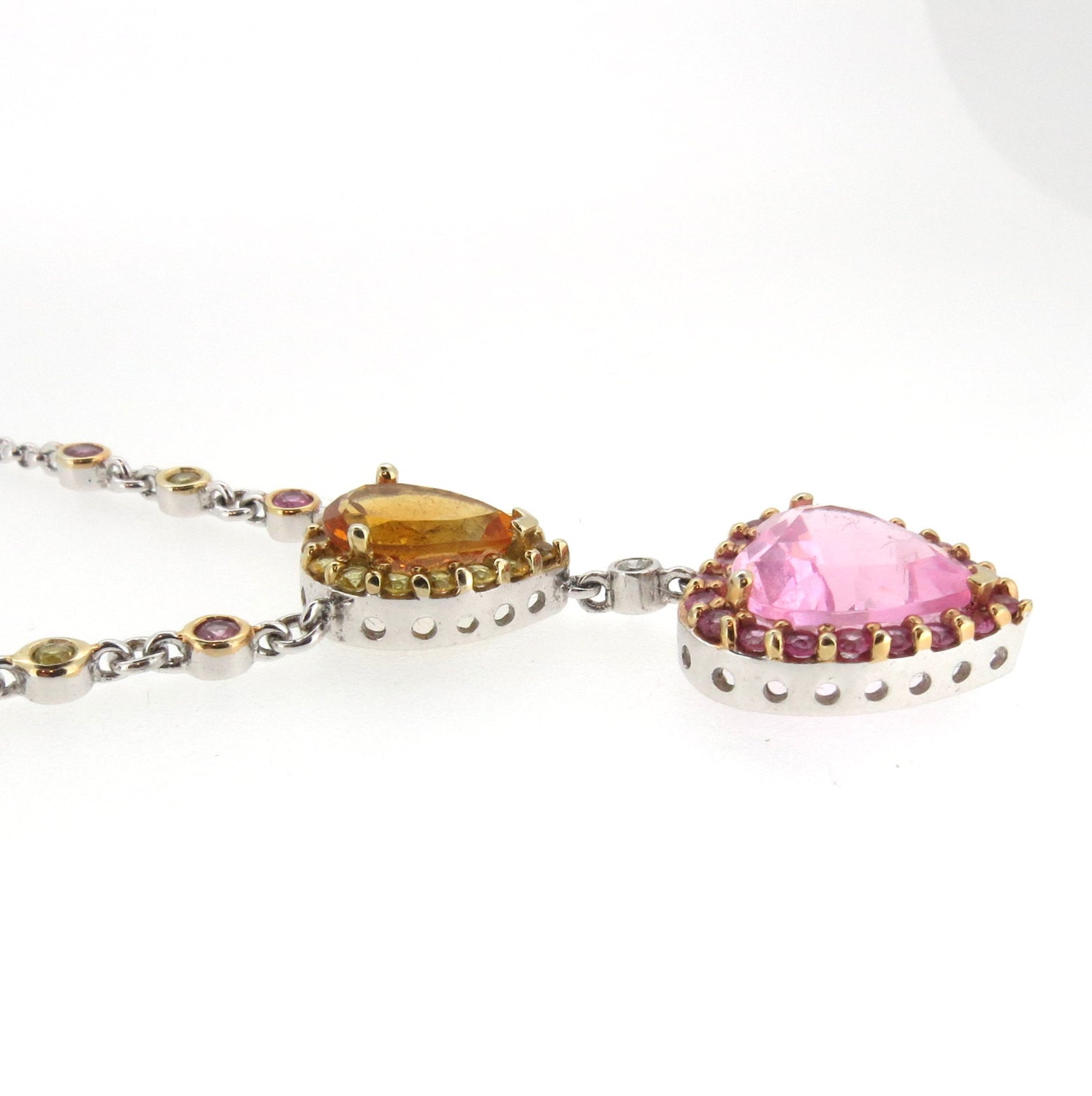 SALE! Valentine Heart Gemstone Necklace/Pendant