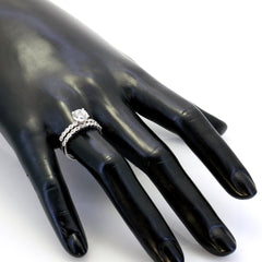 Diamond Engagement Ring Setting For 1 Carat Stone, Semi Mount, Ring Setting, Mounting, 14k Rose Gold, Yellow Gold, 18k Gold, Platinum - 73081ER